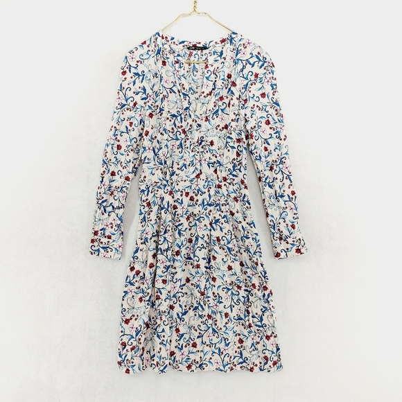 Oodji Collection Women's Belted Viscose In Flowing Fabric Dress P6204 - Picture 2 of 8